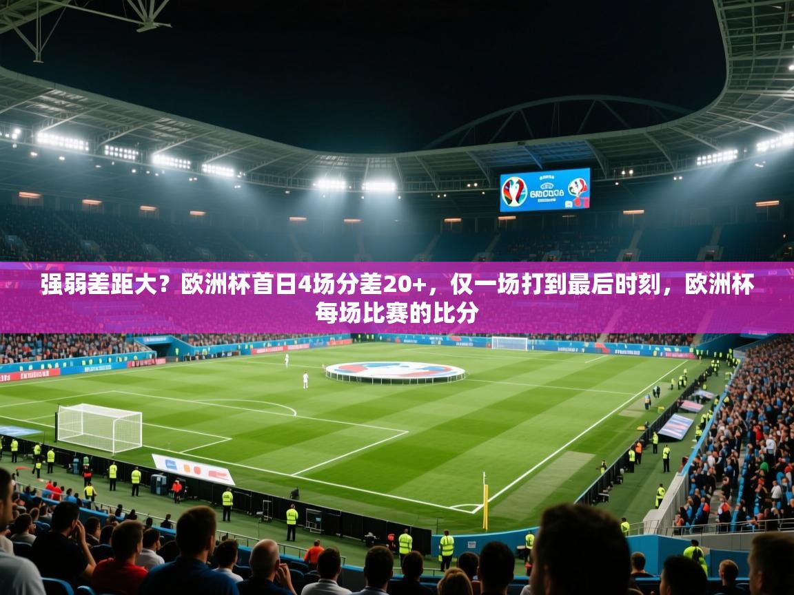 爱游戏体育官网-强弱差距大？欧洲杯首日4场分差20+，仅一场打到最后时刻，欧洲杯每场比赛的比分  第4张