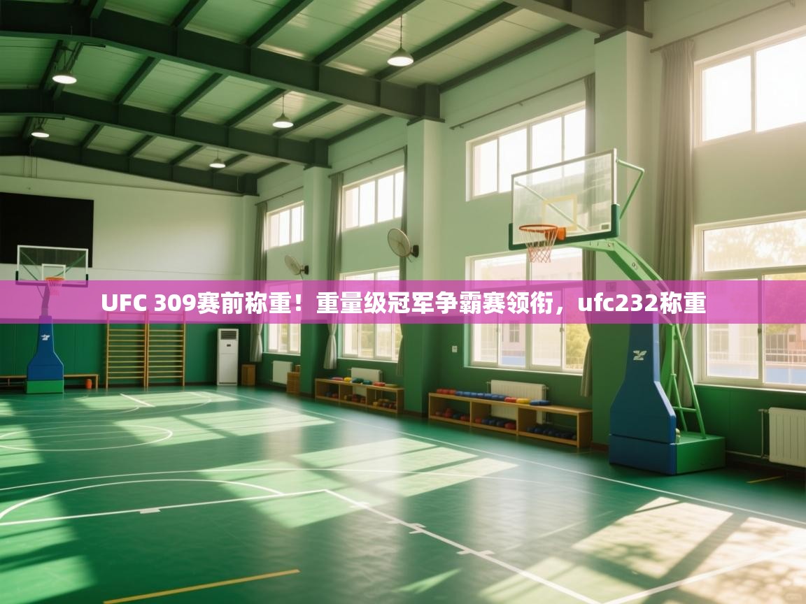 爱游戏真人体育娱乐-UFC 309赛前称重!重量级冠军争霸赛领衔,ufc232称重 第3张